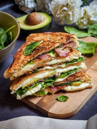 Croques maison du brunch traiteur Mademoiselle Soline